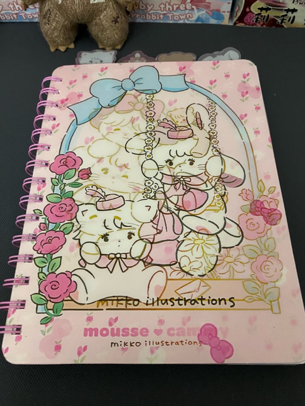 Mikko Spiral Notebook Mousse & Friends
